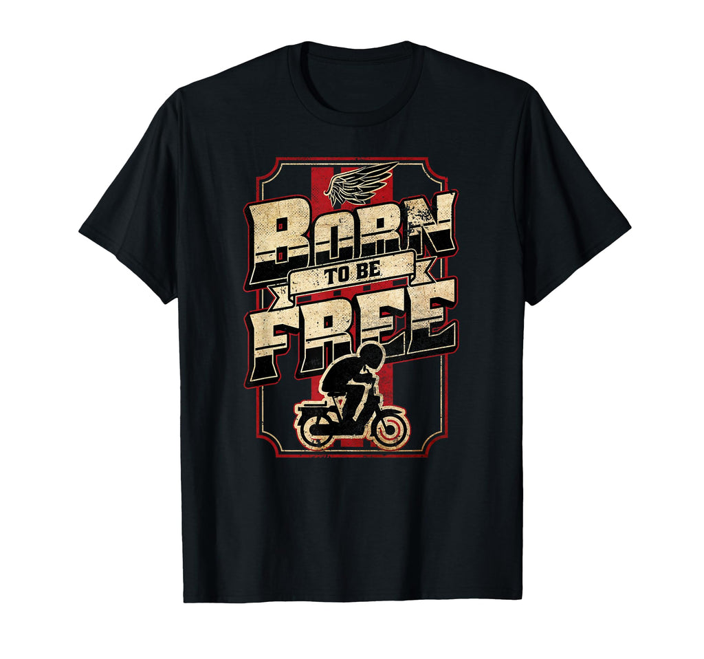 Moped Bike Mofas Moped Gift Motorcycle T-Shirt - Aesthetic Graphic Unisex - T-Shirt, Sweatshirt, Hoodie