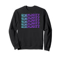 Simplicity Mental Health Sweatshirt - Fun Novelty Design for Adults - T-Shirt, Sweatshirt, Hoodie