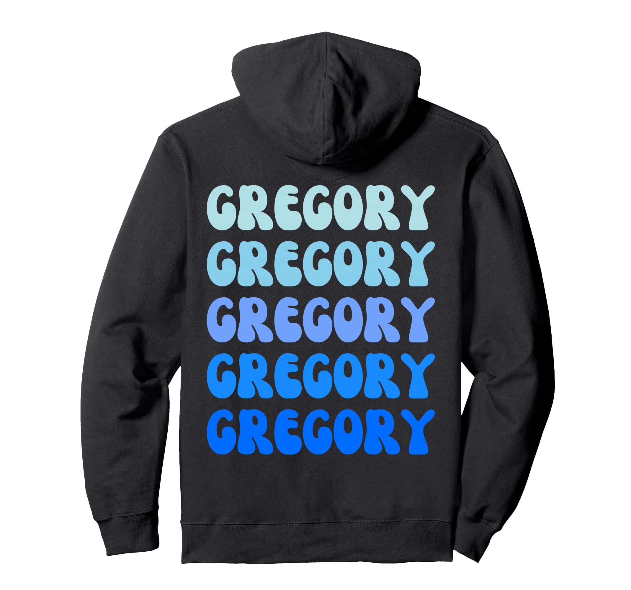 Gregory Name Stack Hoodie - Novelty Apparel Unisex - T-Shirt, Sweatshirt, Hoodie