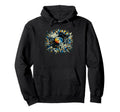 Polygon Art Vinyl Disc Record Hoodie - Fun Novelty Design for Adults - T-Shirt, Sweatshirt, Hoodie