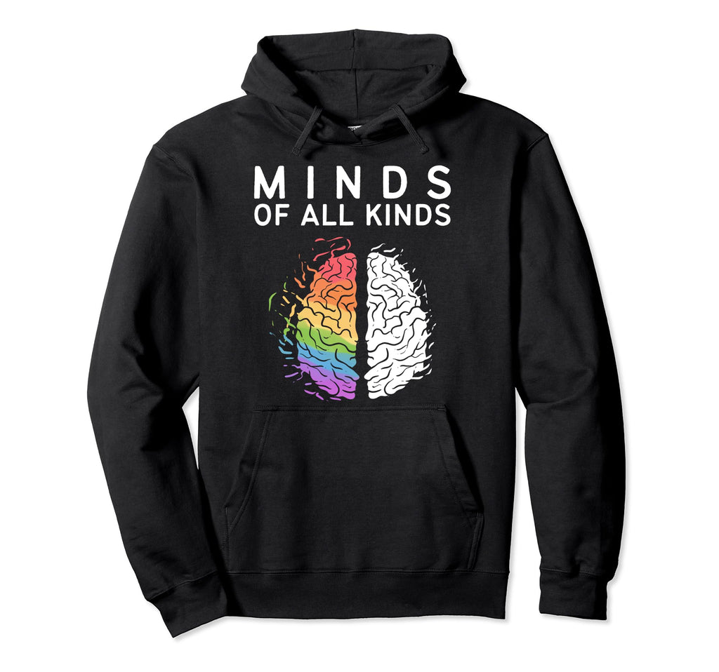 Adhd Autism Neurodivergent Neurodiversity Hoodie - Streetwear Style Unisex - T-Shirt, Sweatshirt, Hoodie