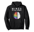 Adhd Autism Neurodivergent Neurodiversity Hoodie - Streetwear Style Unisex - T-Shirt, Sweatshirt, Hoodie