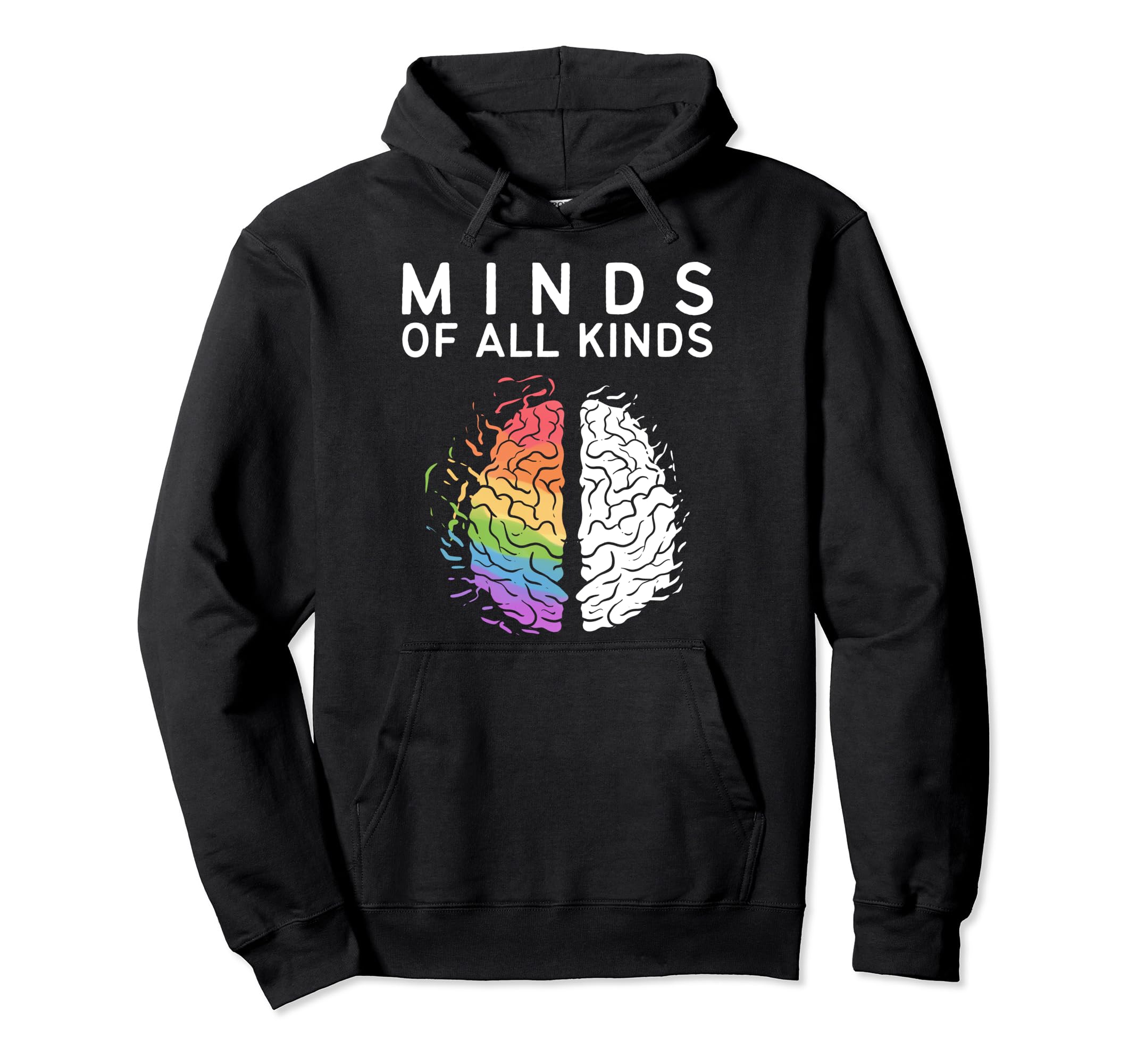 Adhd Autism Neurodivergent Neurodiversity Hoodie - Streetwear Style Unisex - T-Shirt, Sweatshirt, Hoodie