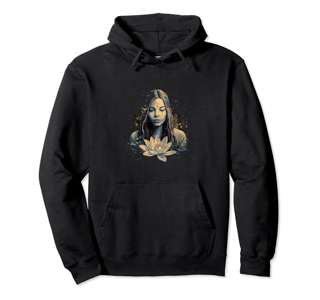 Yoga Yogi Lotus Namaste Zen Spiritual Hoodie - Novelty Apparel for Adults - T-Shirt, Sweatshirt, Hoodie