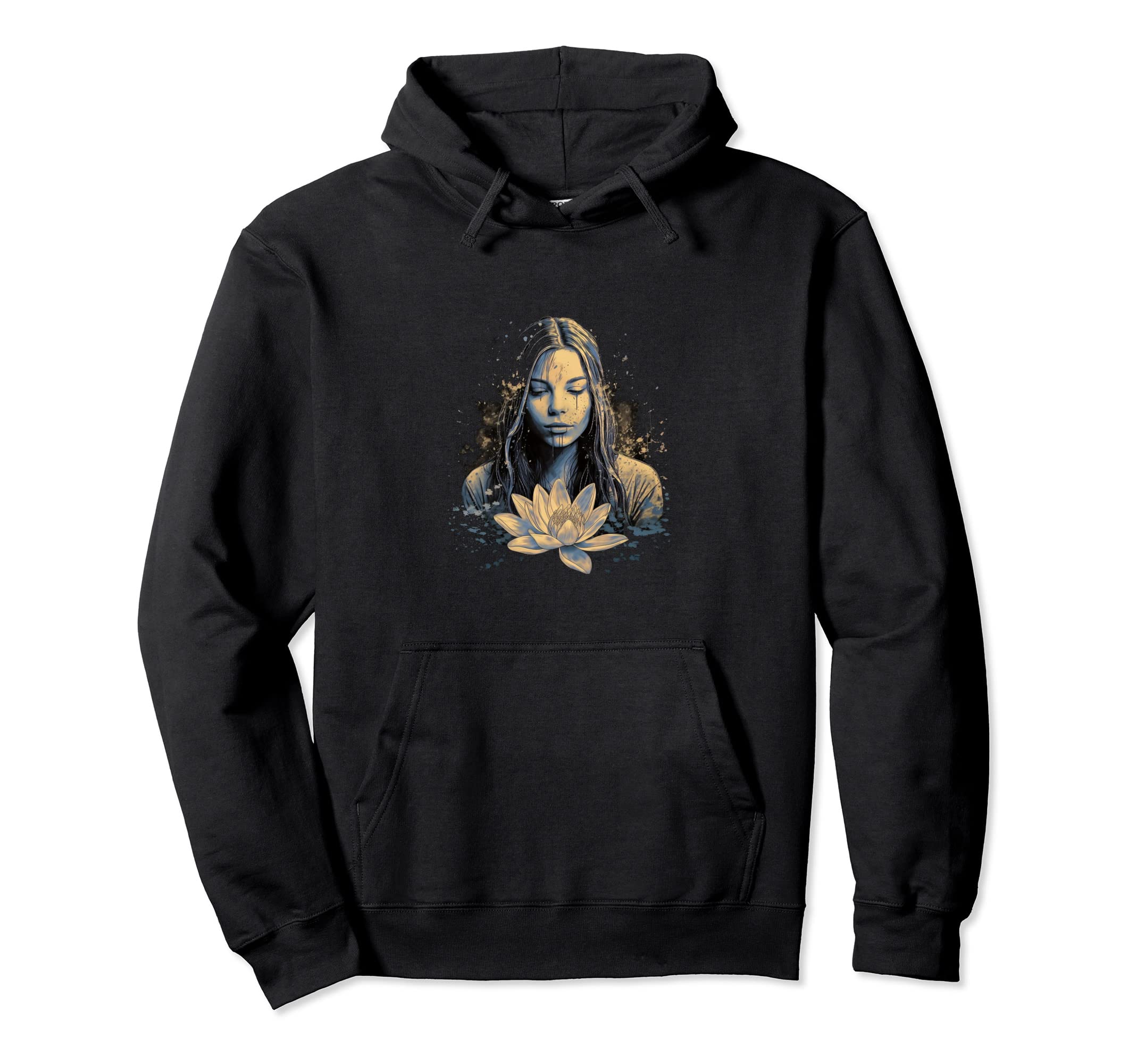 Yoga Yogi Lotus Namaste Zen Spiritual Hoodie - Novelty Apparel for Adults - T-Shirt, Sweatshirt, Hoodie
