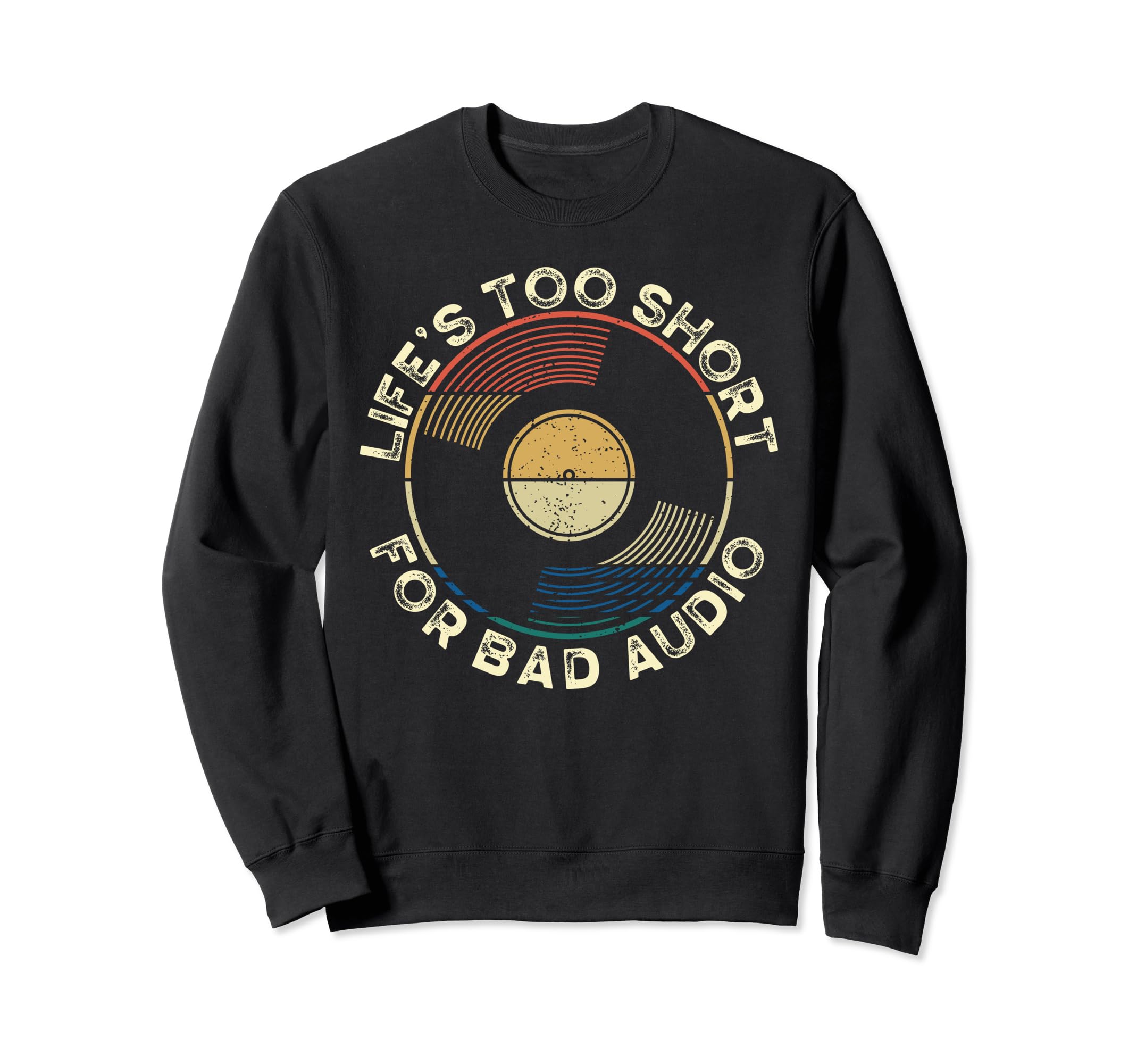 Vinyl Collecting Record Player Sweatshirt - Casual Everyday Wear Unisex - T-Shirt, Sweatshirt, Hoodie