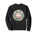 Mystic Lotus Flower Mandala Zen Sweatshirt - Unique Graphic for Adults - T-Shirt, Sweatshirt, Hoodie