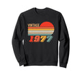 1977 Sunset Sweatshirt - Trendy Graphic Unisex - T-Shirt, Sweatshirt, Hoodie