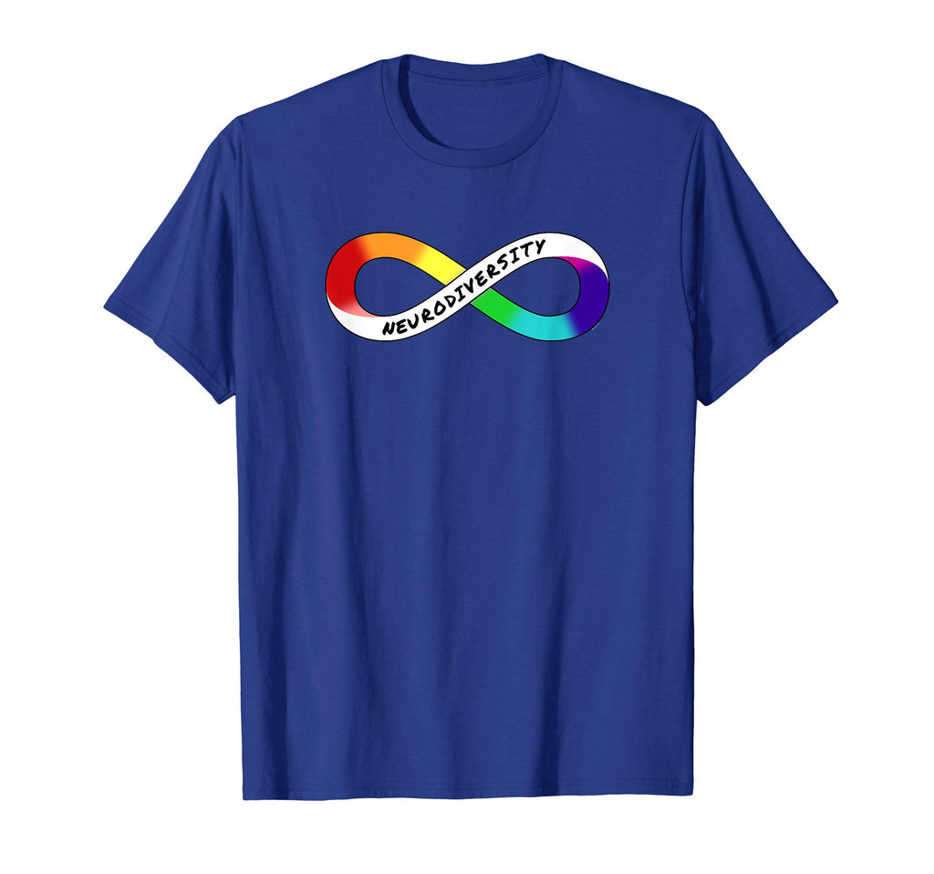 Neurodiversity Rainbow Infinity T-Shirt - Aesthetic Graphic Unisex - T-Shirt, Sweatshirt, Hoodie