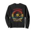 Vinyl Record Music Sweatshirt - Trendy Graphic Men Women - T-Shirt, Sweatshirt, Hoodie