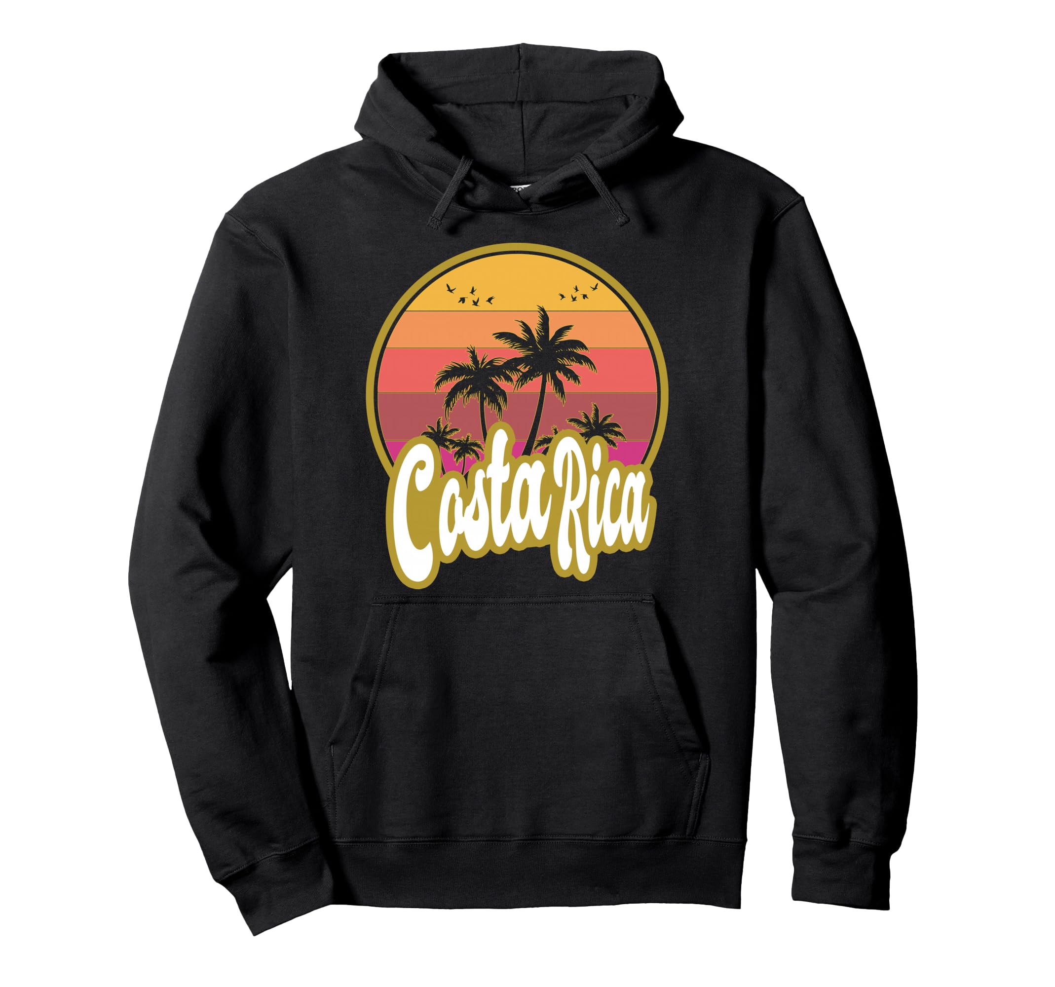 Costa Rica Beach Sunset Hoodie - Aesthetic Graphic Unisex - T-Shirt, Sweatshirt, Hoodie