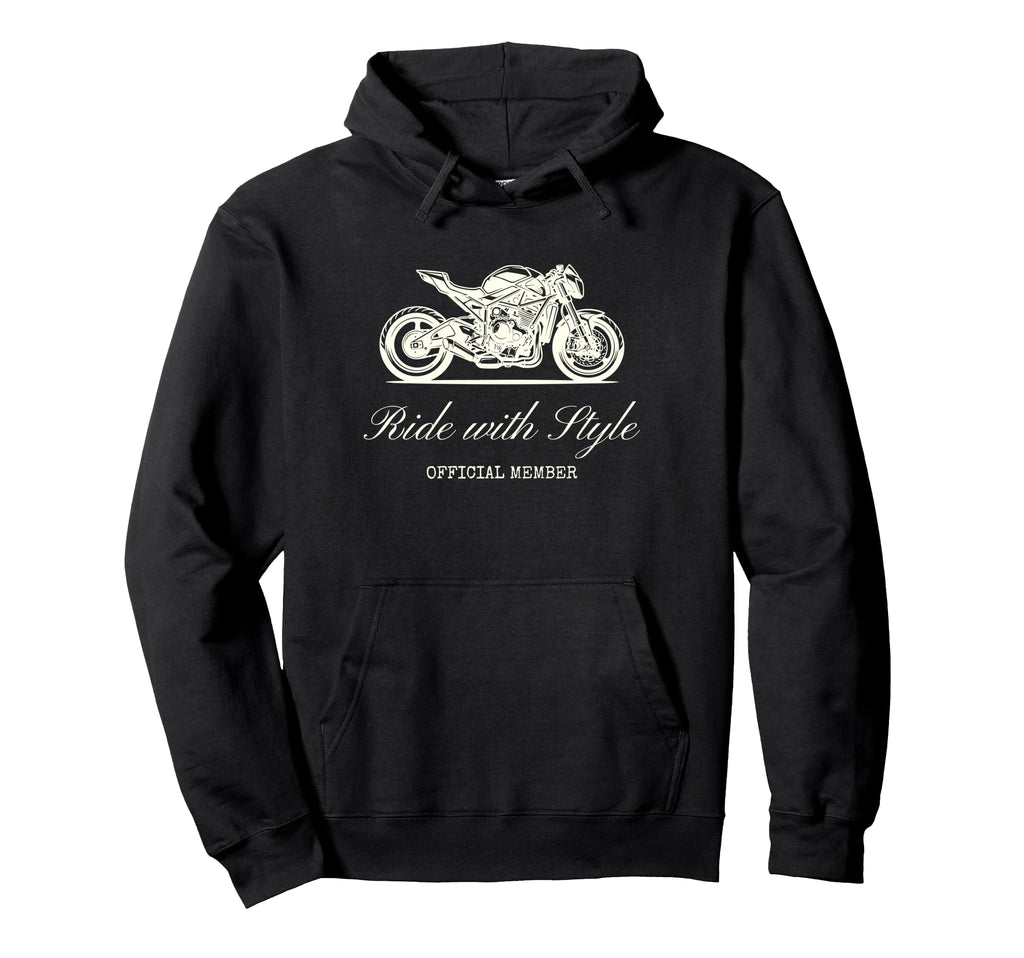 Motorcycle Ride Hoodie - Casual Everyday Wear Unisex - T-Shirt, Sweatshirt, Hoodie