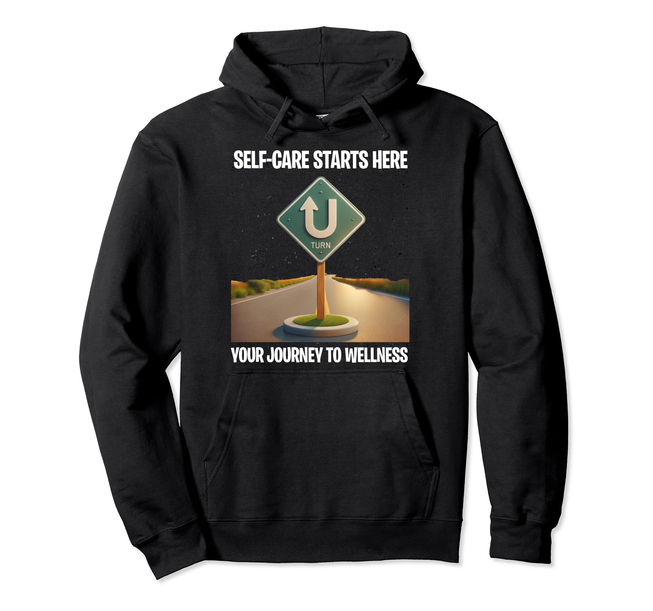 Self Care Starts Here Your Hoodie - Casual Everyday Wear for Adults - T-Shirt, Sweatshirt, Hoodie