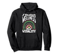 I Radiate Wellness And Vitality Hoodie - Aesthetic Graphic Unisex - T-Shirt, Sweatshirt, Hoodie