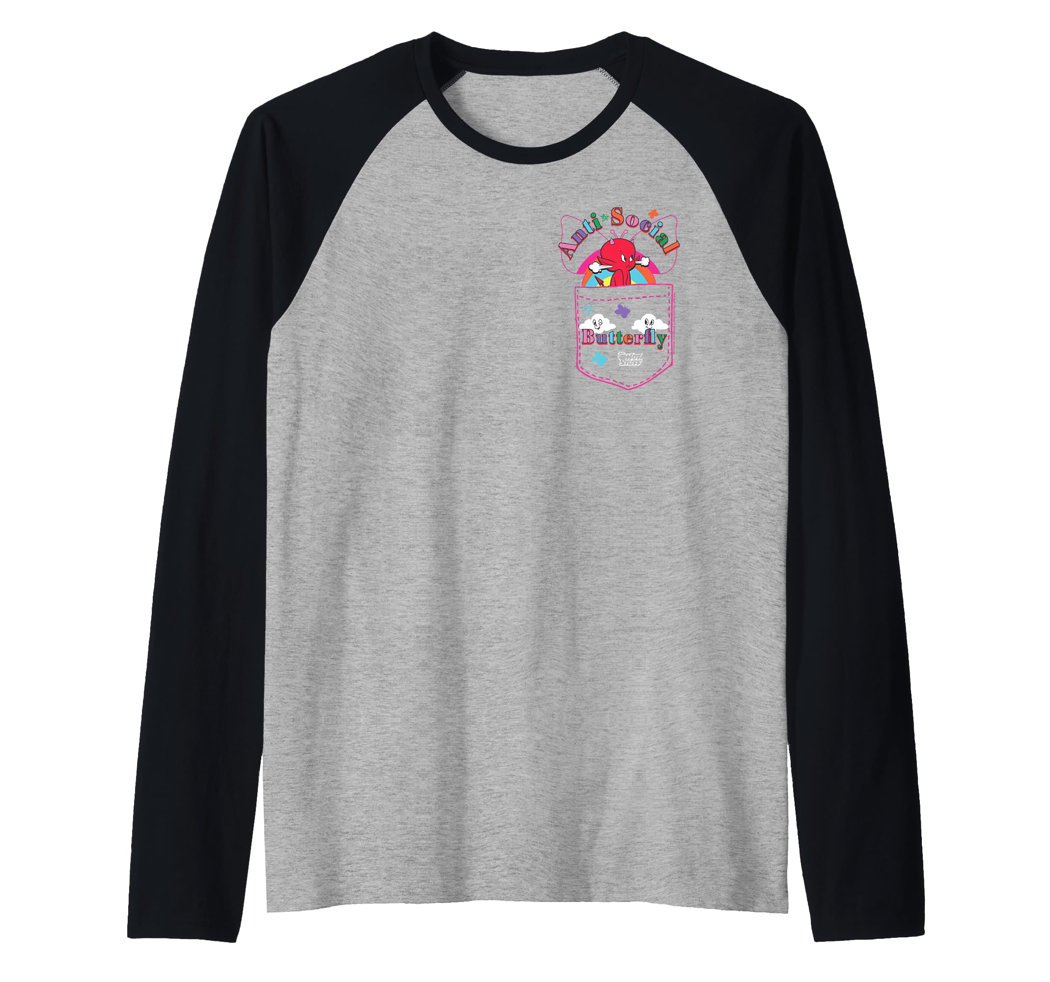 Hot Stuff Little Devil Anti Social Hoodie - Graphic Print Men Women - T-Shirt, Sweatshirt, Hoodie