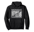 Funny Overthink Spirals Midnight Hoodie - Minimalist Print for Adults - T-Shirt, Sweatshirt, Hoodie