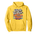 High Roller Roller Skating Roller Hoodie - Fun Novelty Design for Adults - T-Shirt, Sweatshirt, Hoodie