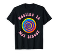 Healing Is Not Linear Mental Health T-Shirt - Graphic Print Unisex - T-Shirt, Sweatshirt, Hoodie