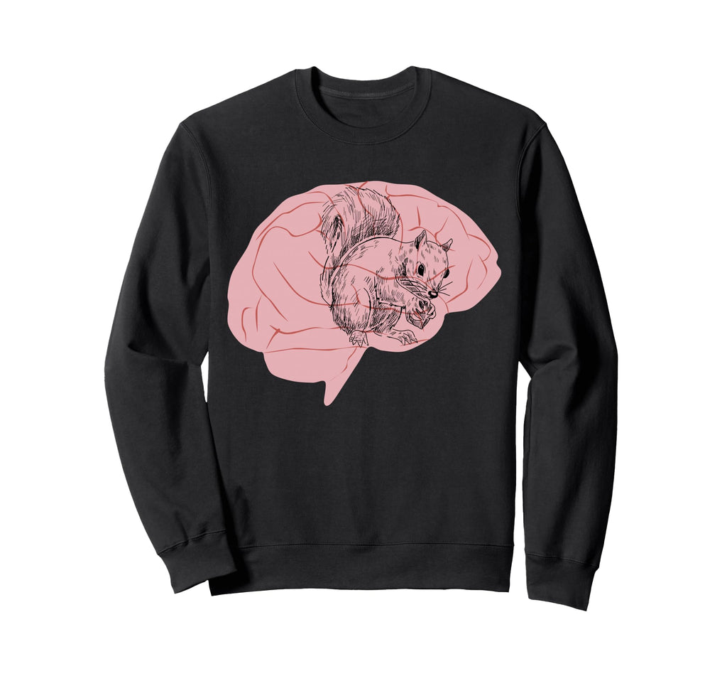 Squirrel Brain Adhd Cant Focus Sweatshirt - Aesthetic Graphic Unisex - T-Shirt, Sweatshirt, Hoodie