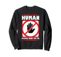 Emotional Halloween Support Sweatshirt - Fun Novelty Design for Adults - T-Shirt, Sweatshirt, Hoodie