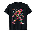 Floral Bigfoot Colorful Flowers T-Shirt - Fun Novelty Design Unisex - T-Shirt, Sweatshirt, Hoodie