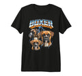 Boxer 80S Dog Lover Funny 90S Tri T-Shirt - Streetwear Style Men Women - T-Shirt, Sweatshirt, Hoodie