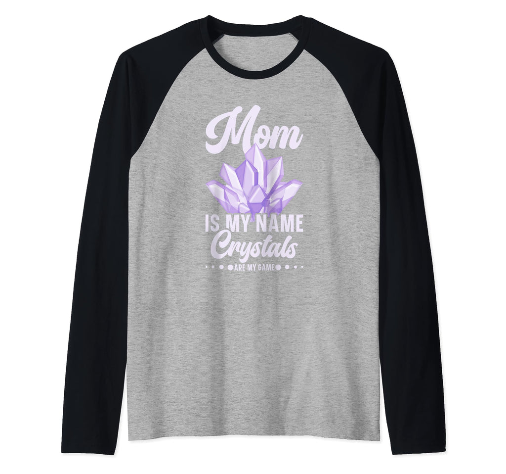 Crystal Healing Mom Sage Crystal Reiki T-Shirt - Graphic Print Unisex - T-Shirt, Sweatshirt, Hoodie