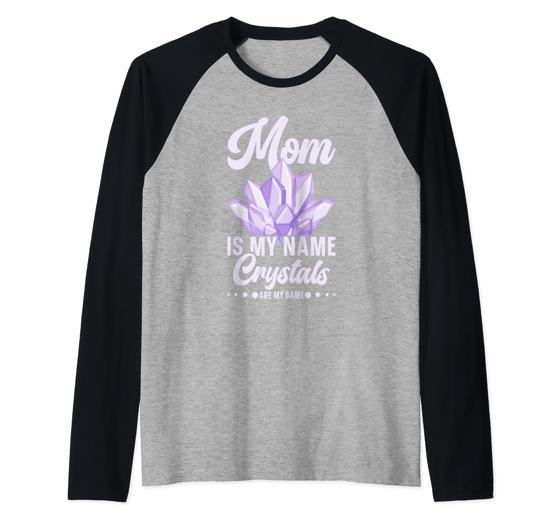 Crystal Healing Mom Sage Crystal Reiki T-Shirt - Graphic Print Unisex - T-Shirt, Sweatshirt, Hoodie