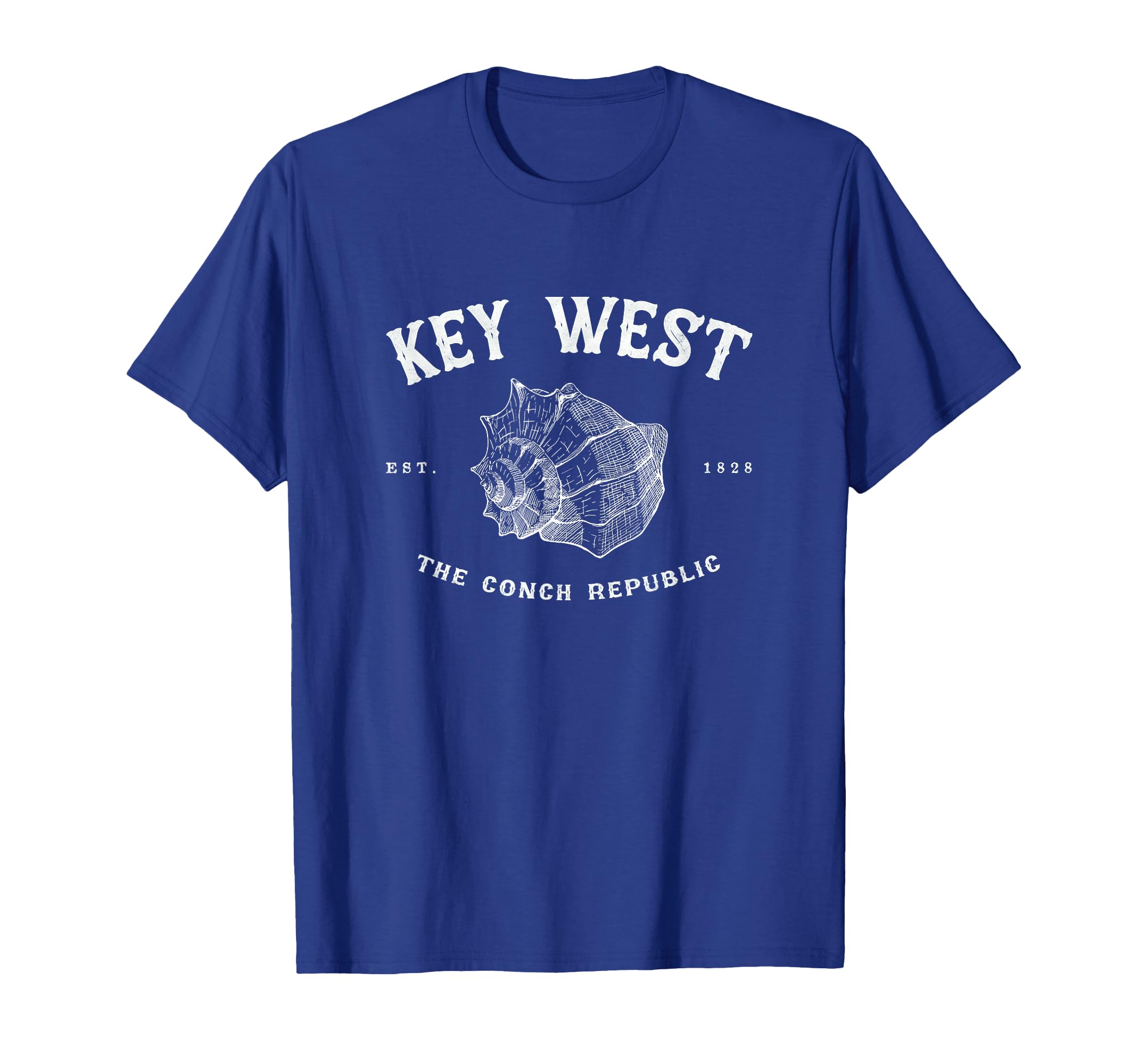 Key West Fl Conch Republic Fishing T-Shirt - Custom Art Print for Adults - T-Shirt, Sweatshirt, Hoodie