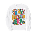 My Kindergarten Era Pastel Word Sweatshirt - Minimalist Print for Adults - T-Shirt, Sweatshirt, Hoodie