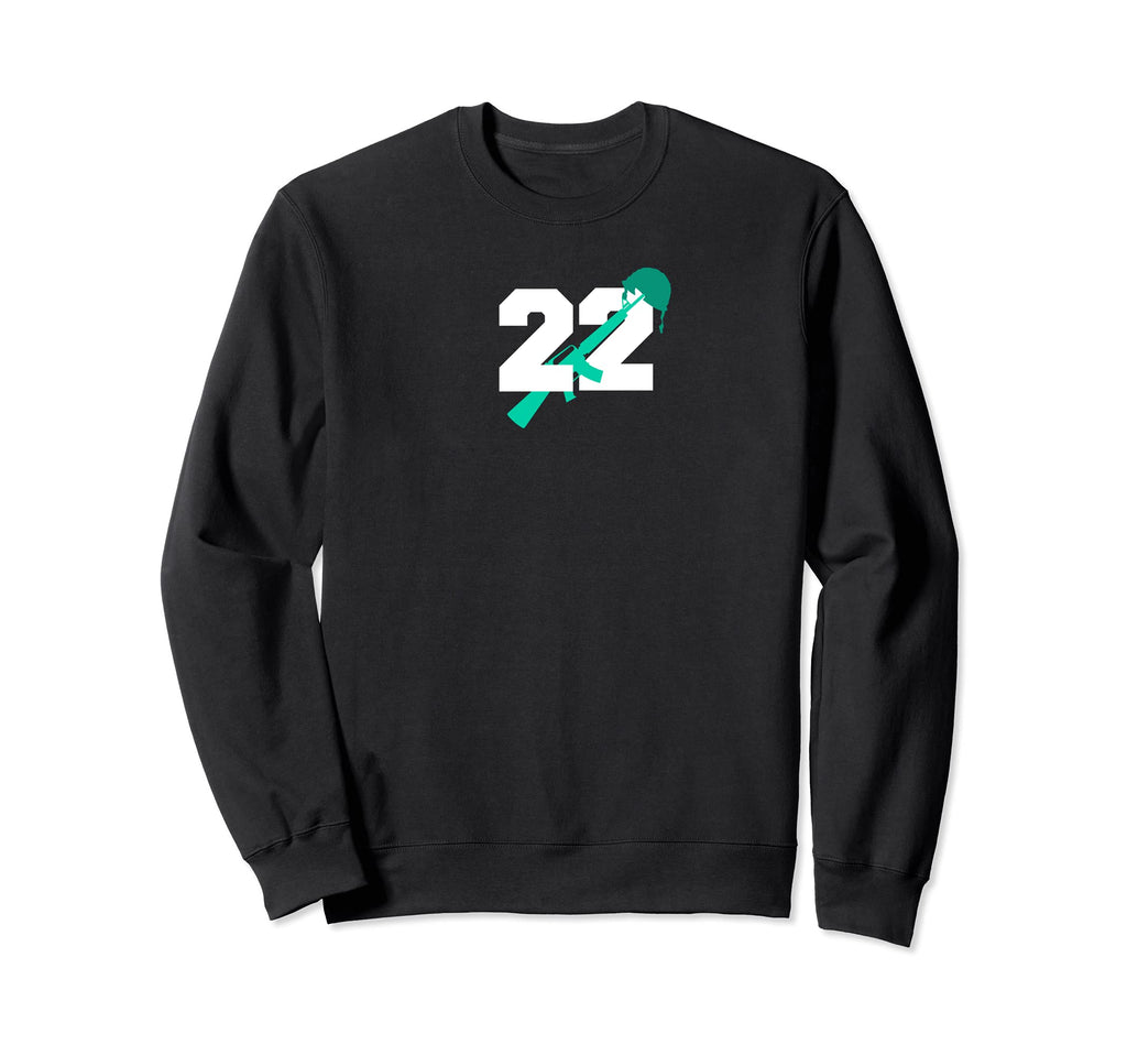 Ptsd Awareness Month 22 Support Veterans Sweatshirt - Graphic Print Unisex - T-Shirt, Sweatshirt, Hoodie