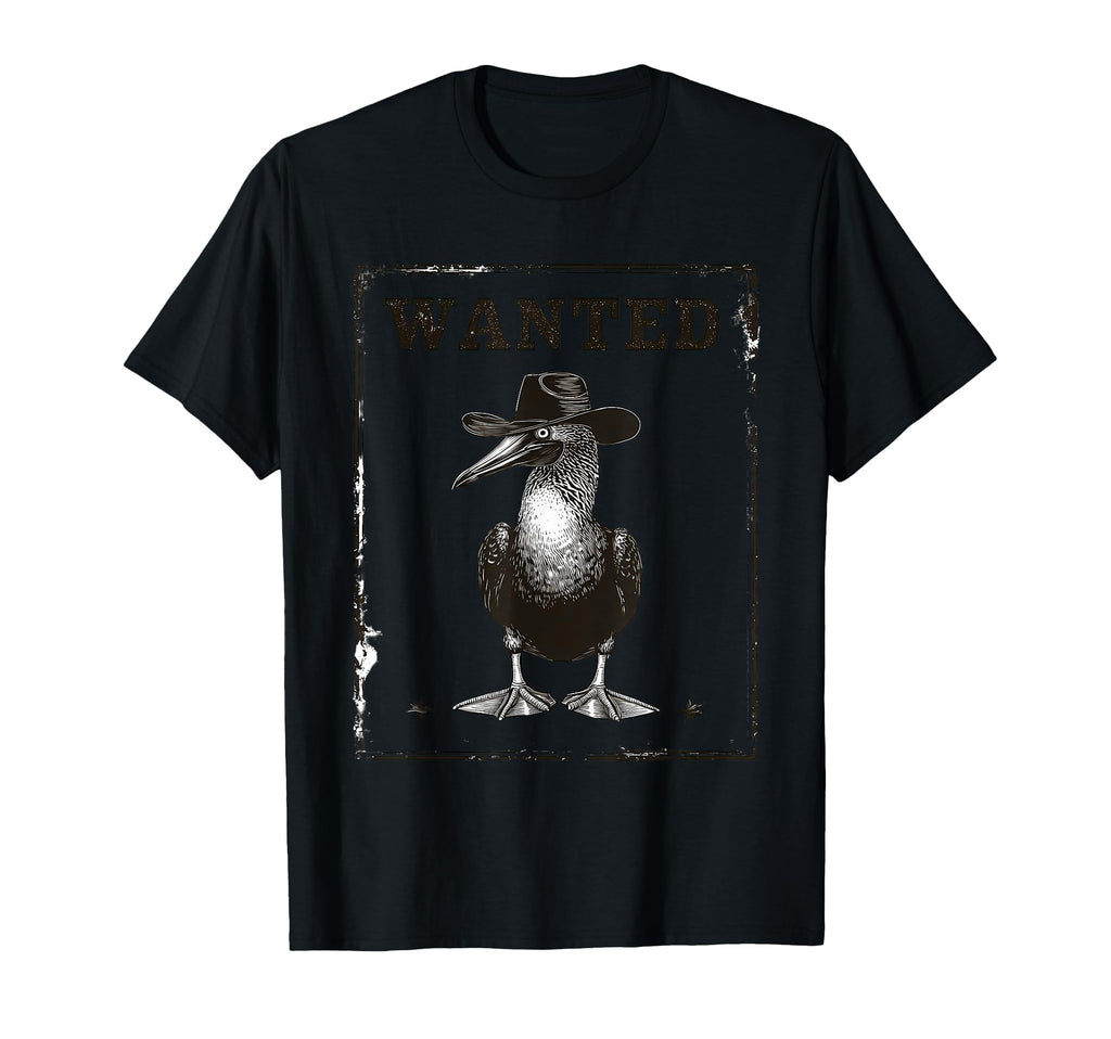 Blue Footed Booby Cowboy Cowgirl T-Shirt - Trendy Graphic Men Women - T-Shirt, Sweatshirt, Hoodie