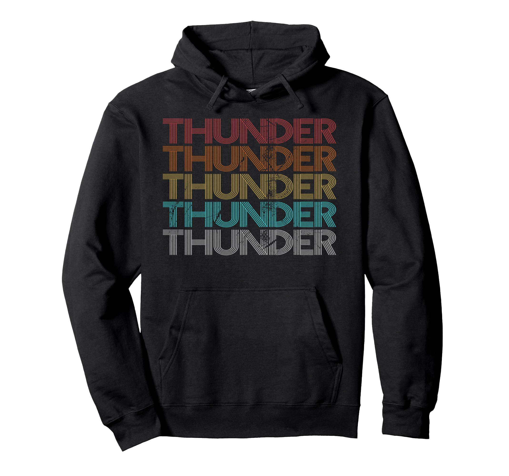 Thunder Hoodie - Fun Novelty Design for Adults - T-Shirt, Sweatshirt, Hoodie