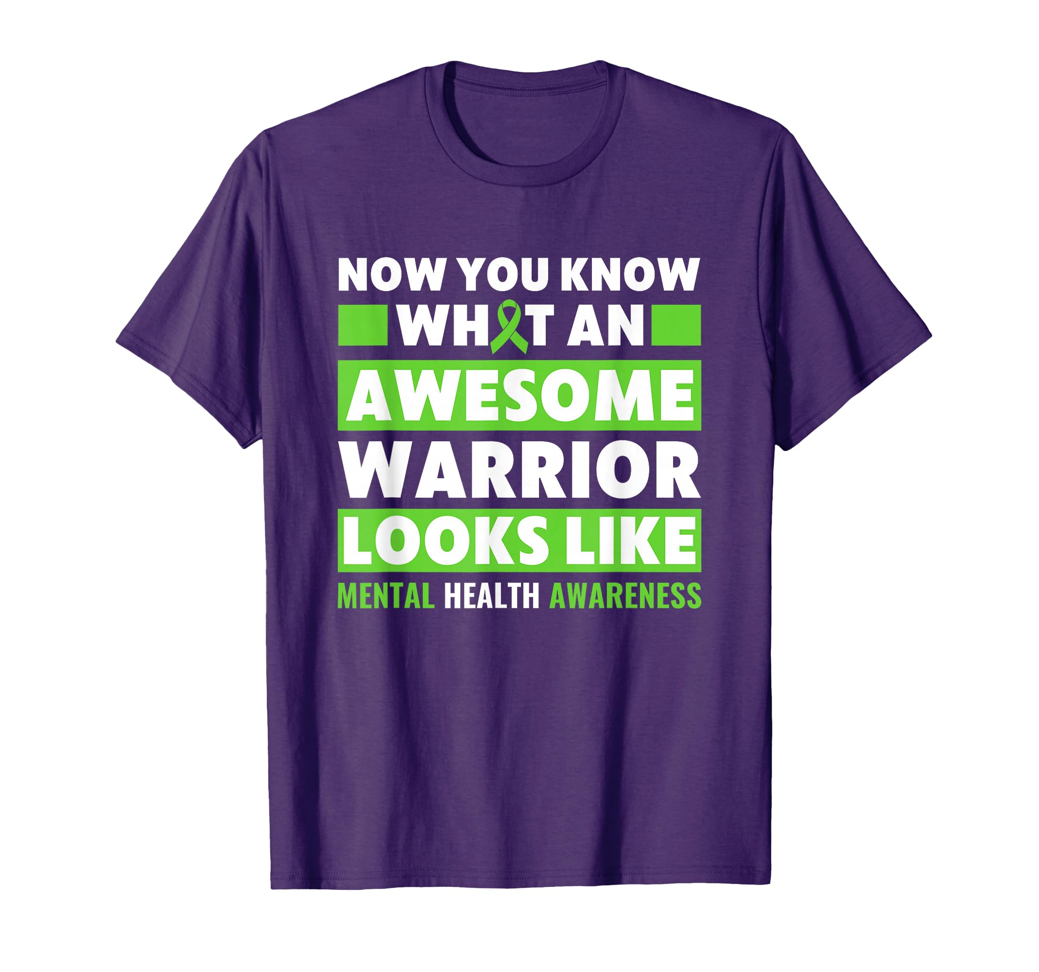 Mental Health Warrior Mental Health T-Shirt - Aesthetic Graphic Men Women - T-Shirt, Sweatshirt, Hoodie