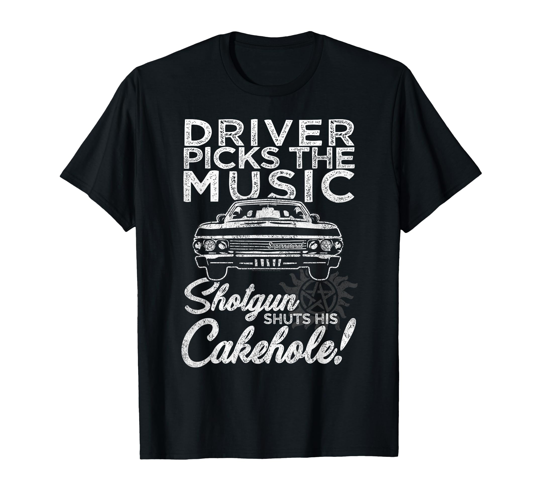Supernatural Driver Picks Music Small T-Shirt - Novelty Apparel Men Women - T-Shirt, Sweatshirt, Hoodie