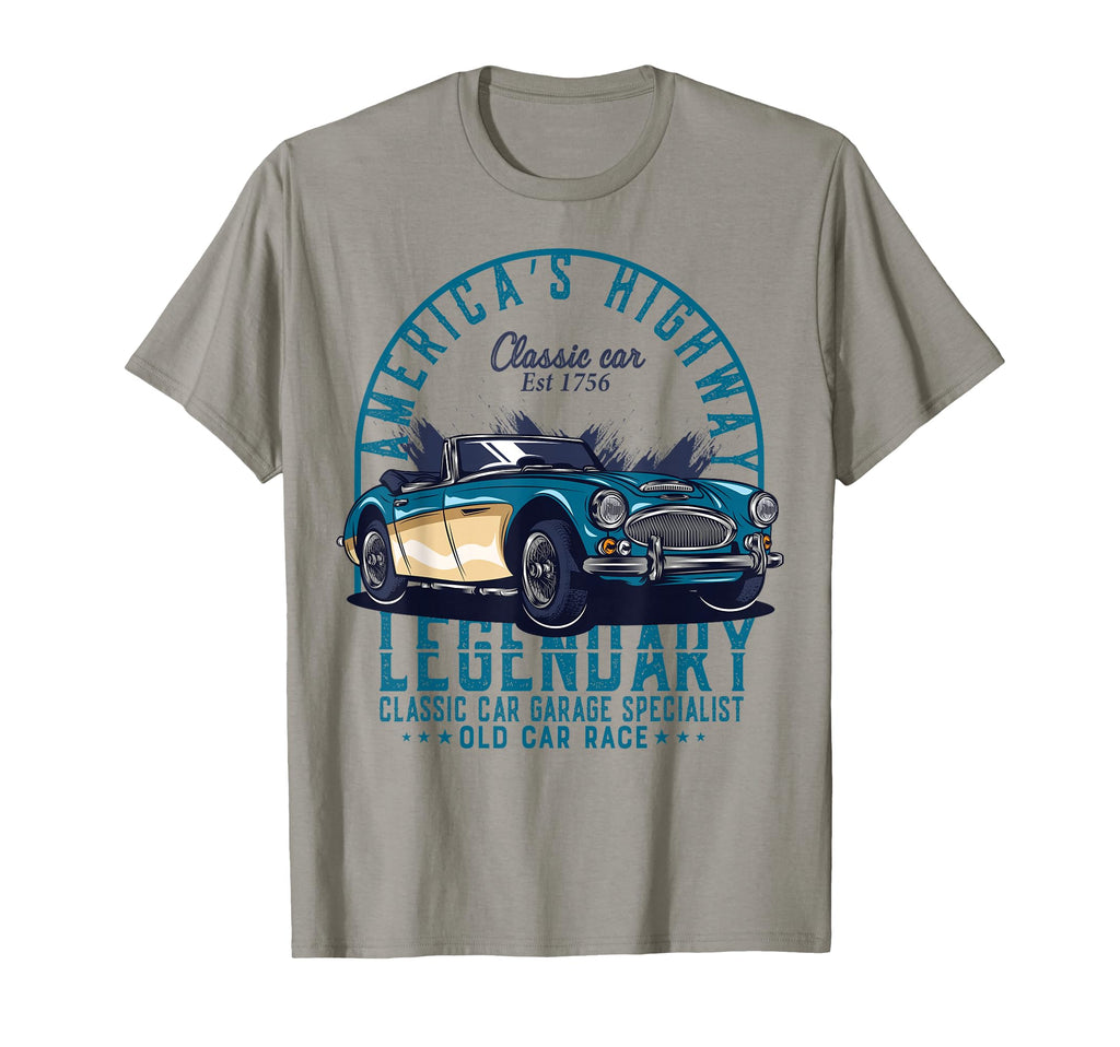 American Old 1756S Custom Car Hotrod T-Shirt - Custom Art Print Unisex - T-Shirt, Sweatshirt, Hoodie