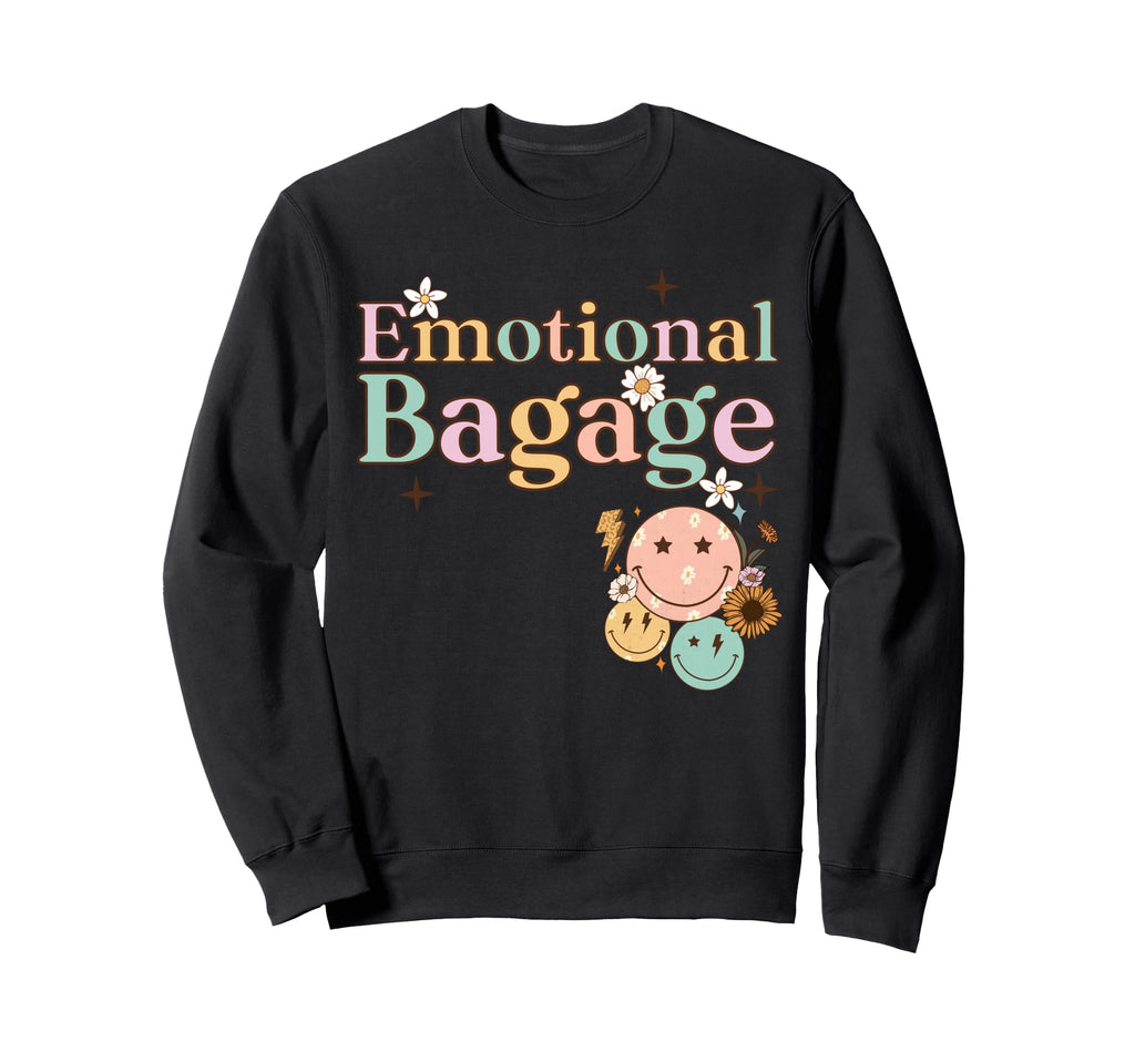 Emotional Baggage Daisy Flower Sweatshirt - Streetwear Style Men Women - T-Shirt, Sweatshirt, Hoodie