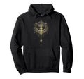 Mandala Lotus Unalome Tree Life Hoodie - Aesthetic Graphic for Adults - T-Shirt, Sweatshirt, Hoodie