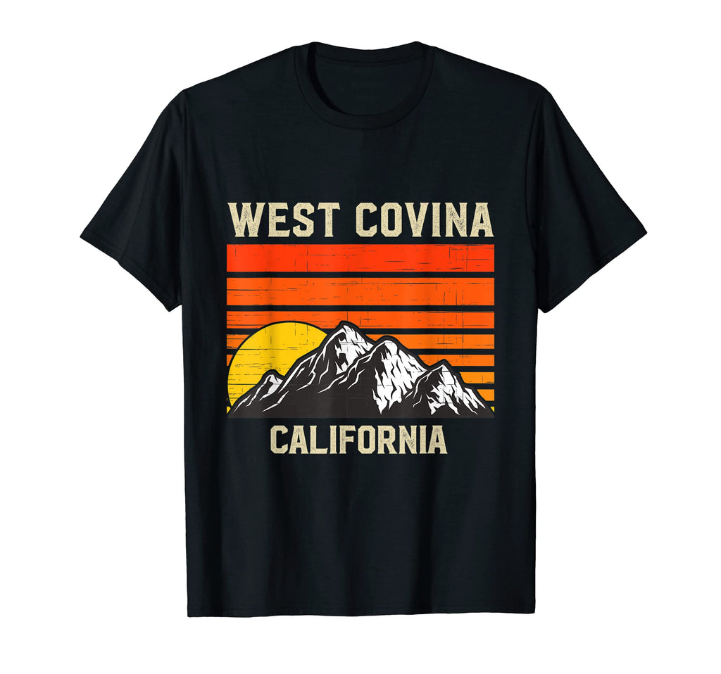 West Covina California City State T-Shirt - Custom Art Print for Adults - T-Shirt, Sweatshirt, Hoodie