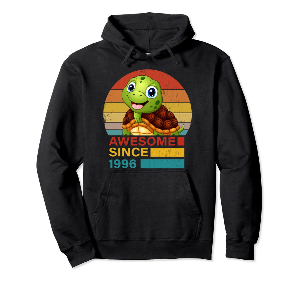 Turtle 1996 Birthday Funny Turtle Hoodie - Aesthetic Graphic Men Women - T-Shirt, Sweatshirt, Hoodie