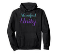 Manifest Unity Mental Health Awareness Hoodie - Minimalist Print Unisex - T-Shirt, Sweatshirt, Hoodie