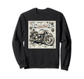 Motorcycle Old School Army Bike Sweatshirt - Custom Art Print for Adults - T-Shirt, Sweatshirt, Hoodie