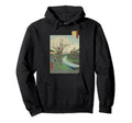 Famous Art Blossoms Tama River Embankment Hoodie - Unique Graphic Unisex - T-Shirt, Sweatshirt, Hoodie