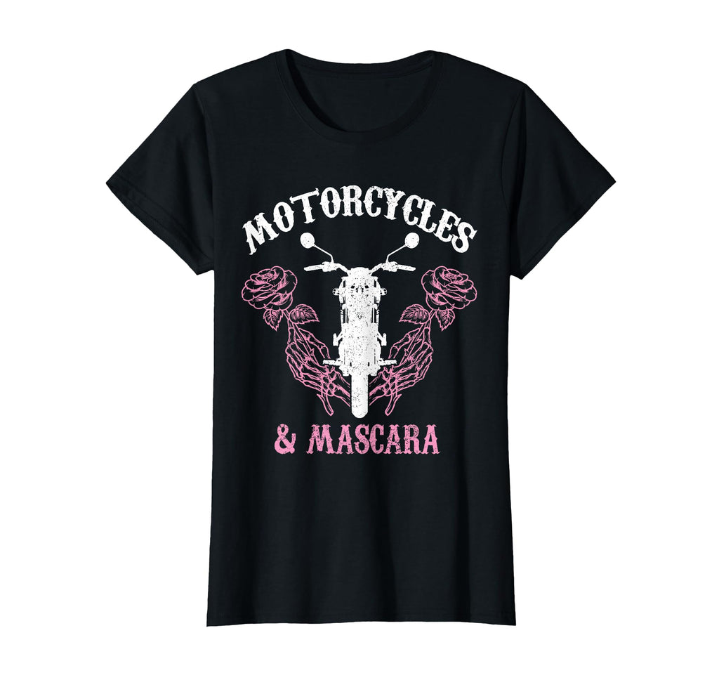 Motorcycles Mascara Biker T-Shirt - Novelty Apparel Unisex - T-Shirt, Sweatshirt, Hoodie