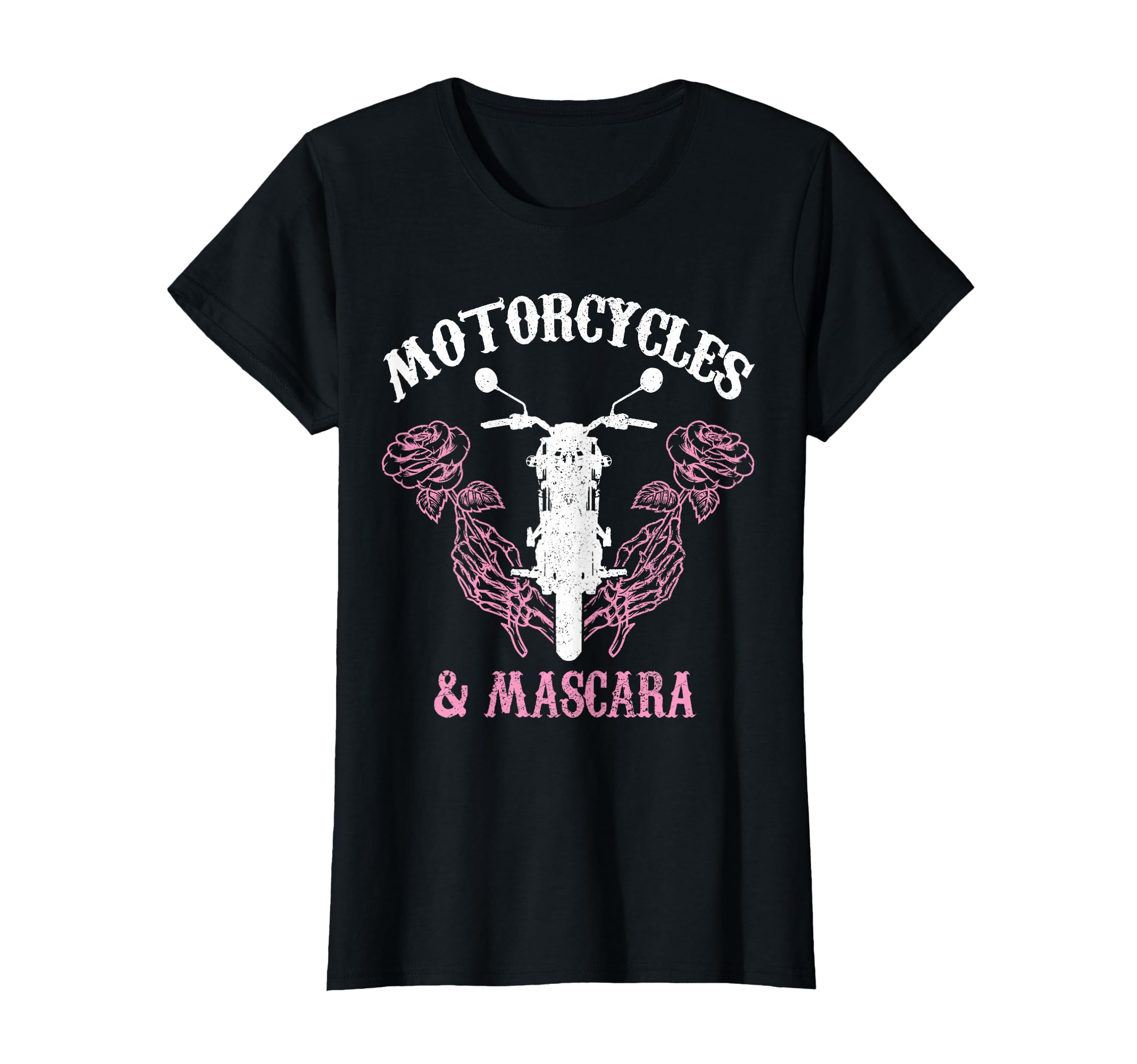 Motorcycles Mascara Biker T-Shirt - Novelty Apparel Unisex - T-Shirt, Sweatshirt, Hoodie