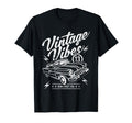 Vibes Main Street Usa Car Distressed T-Shirt - Minimalist Print Unisex - T-Shirt, Sweatshirt, Hoodie
