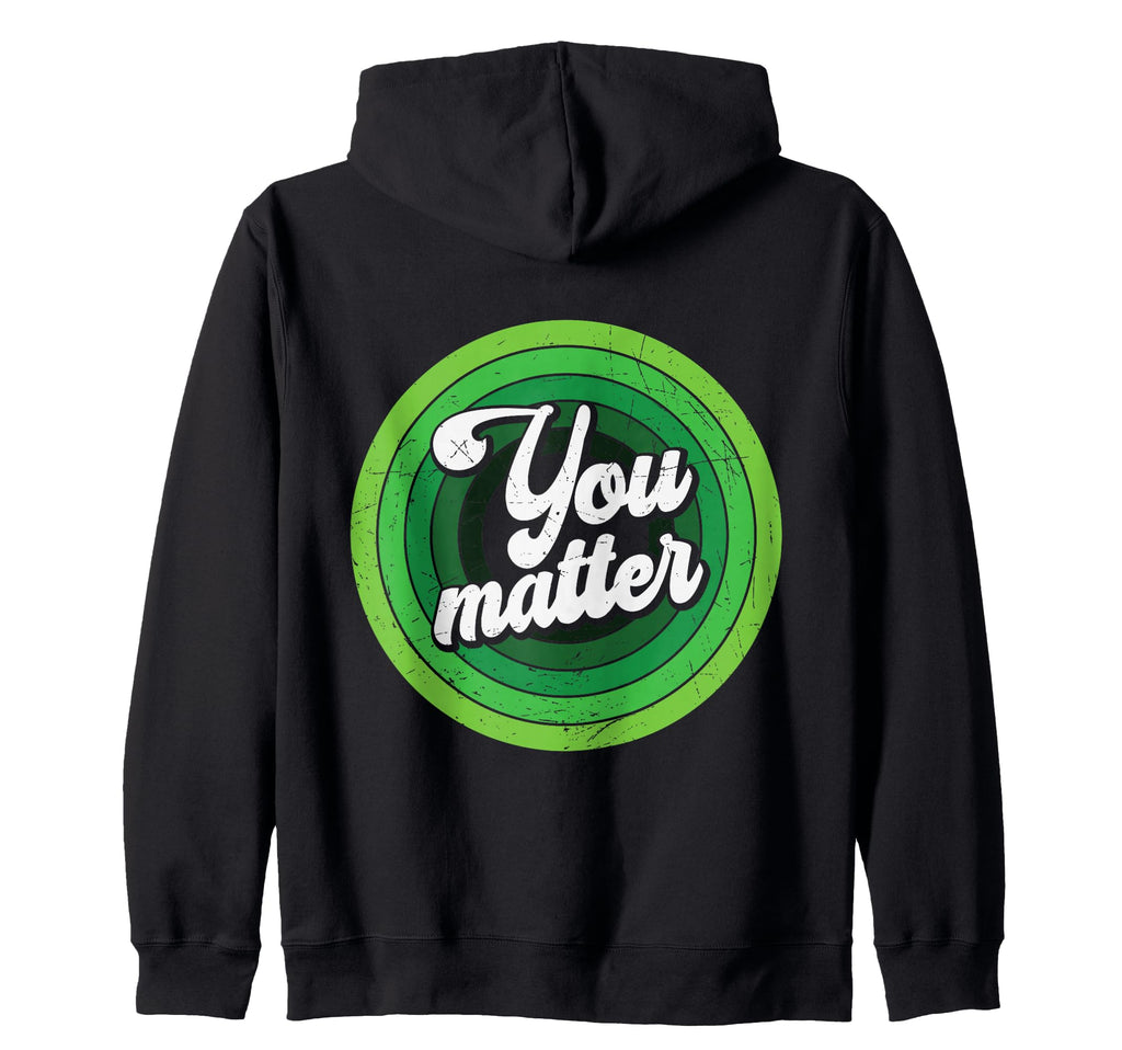 Green Ribbon Mental Health Awareness Hoodie - Aesthetic Graphic for Adults - T-Shirt, Sweatshirt, Hoodie
