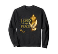 Jesus Is My Peace Dove Christian Sweatshirt - Unique Graphic Men Women - T-Shirt, Sweatshirt, Hoodie