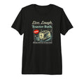 Live Laugh Toaster Bath Self Care T-Shirt - Casual Everyday Wear Unisex - T-Shirt, Sweatshirt, Hoodie