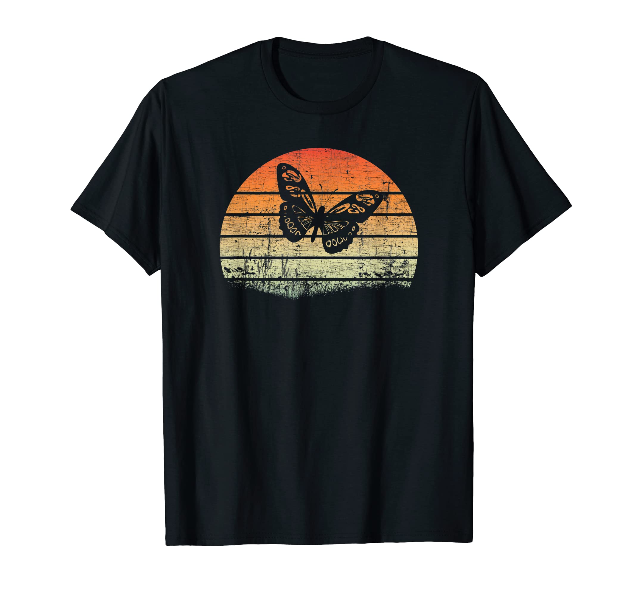 Antisocial Butterfly Grunge T-Shirt - Fun Novelty Design Men Women - T-Shirt, Sweatshirt, Hoodie